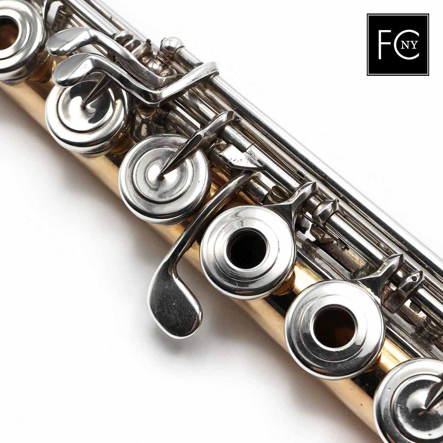 McCanless #118 - 10K gold flute, inline G, C# trill key, B footjoint