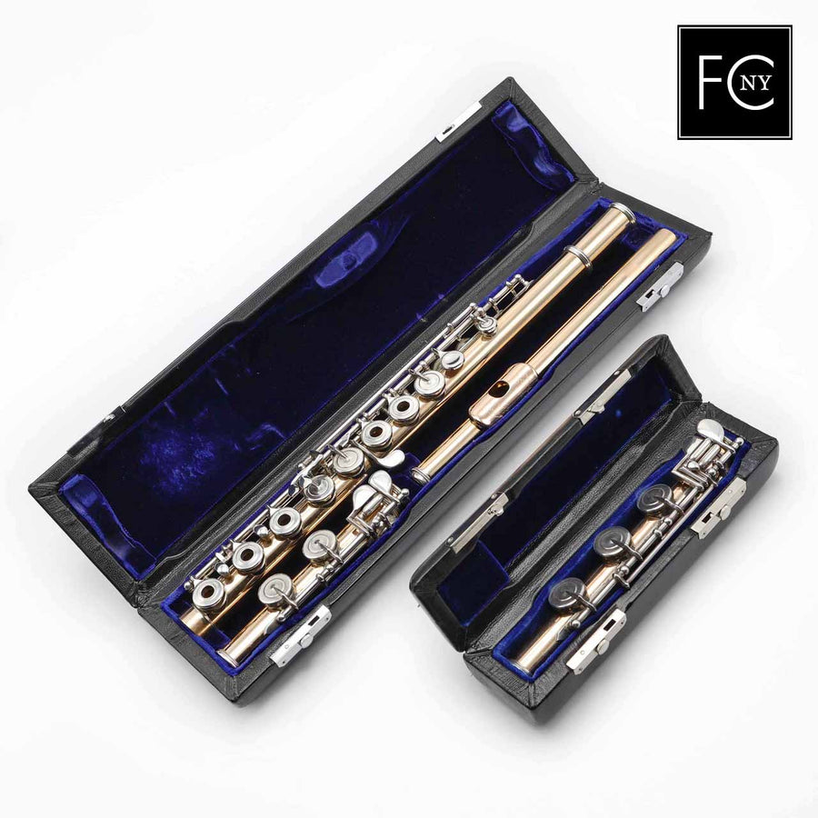 McCanless #118 - 10K gold flute, inline G, C# trill key, B footjoint