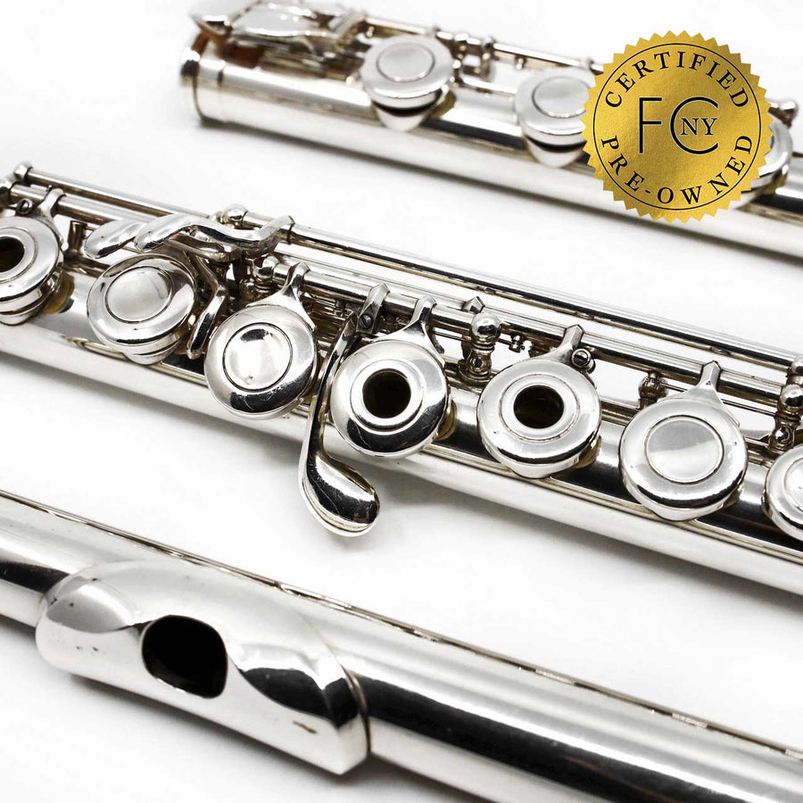 Muramatsu ST #24770 - Silver flute, offset G, split E mechanism, B footjoint