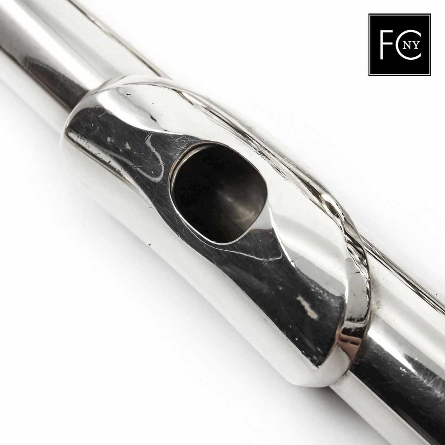 Muramatsu ST #24770 - Silver flute, offset G, split E mechanism, B footjoint