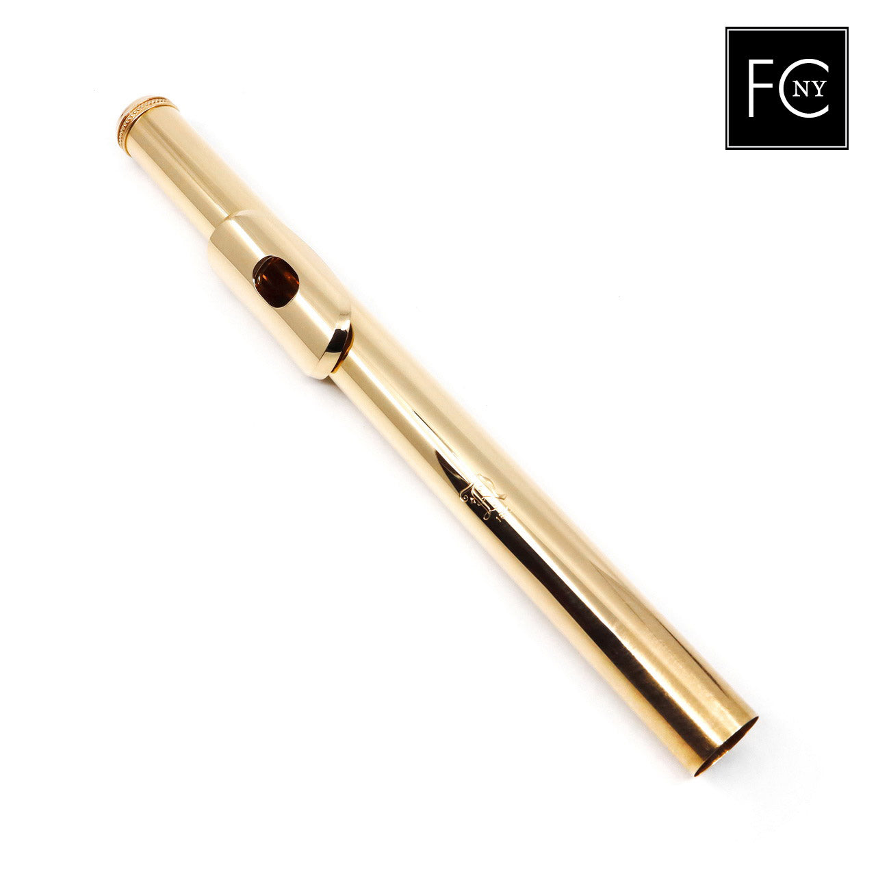 Nagahara Headjoint in 18K Gold New Flute Center