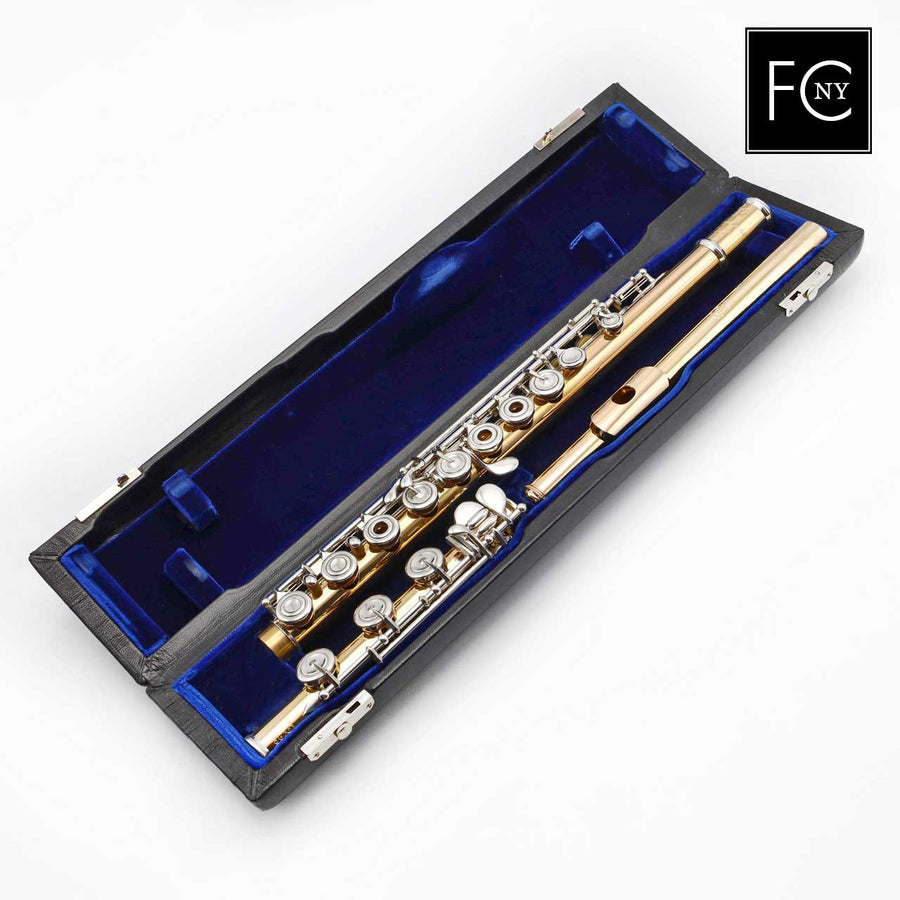 Nagahara #549 - 20K Gold Flute, inline G, split E mechanism, C# trill key, B footjoint