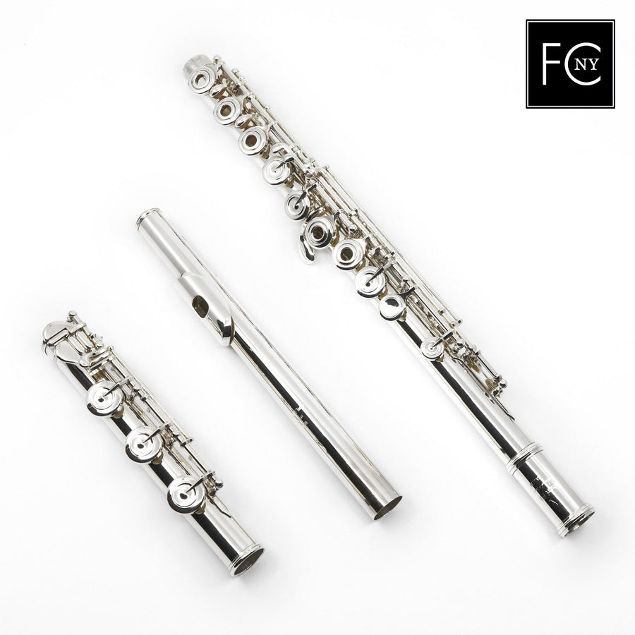Pearl Handmade Flute Model 9800 in Sterling Silver  New 