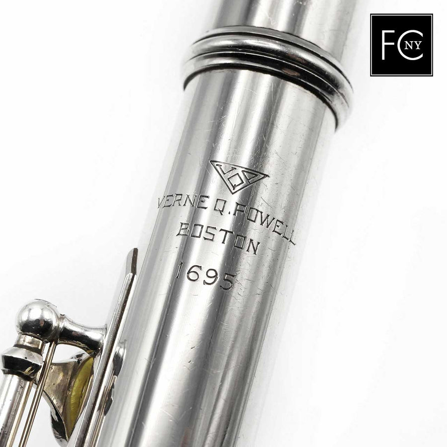 Powell Commercial #1695 - Silver flute, inline G, C footjoint