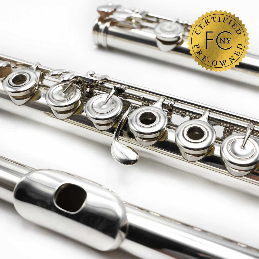 Powell Custom #2298 - Silver flute, inline G, C# trill key, C footjoint