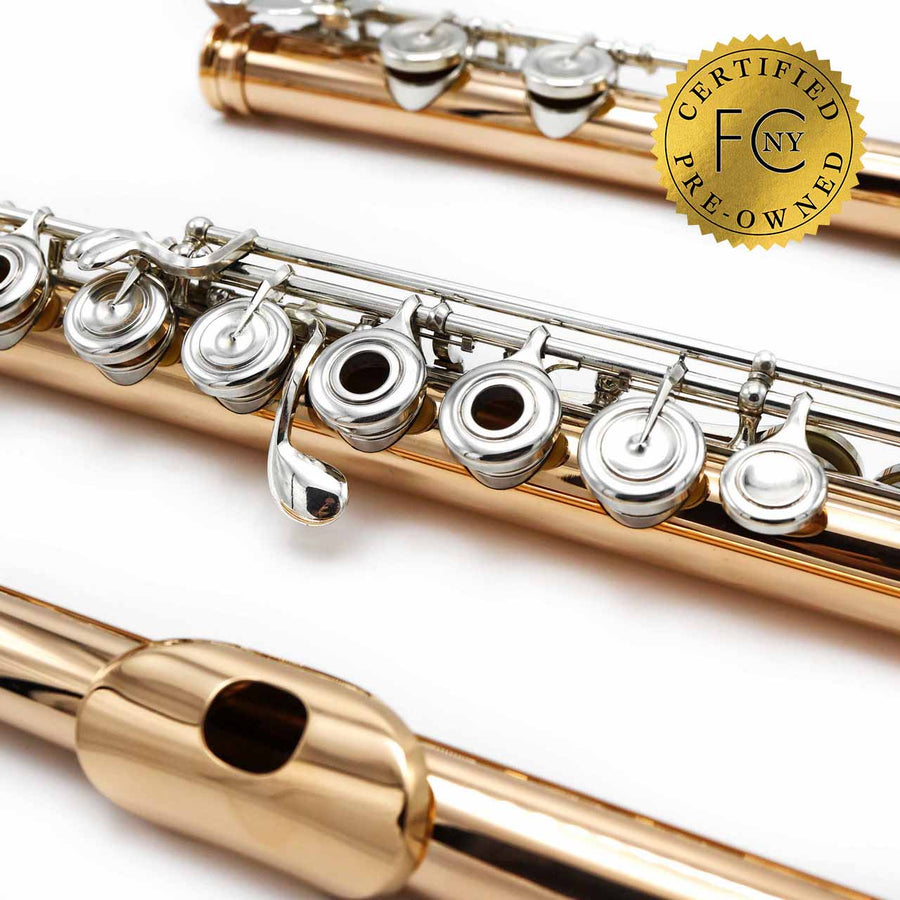 Powell Custom #5114 - 14K gold flute, inline G, C# trill key, B footjoint
