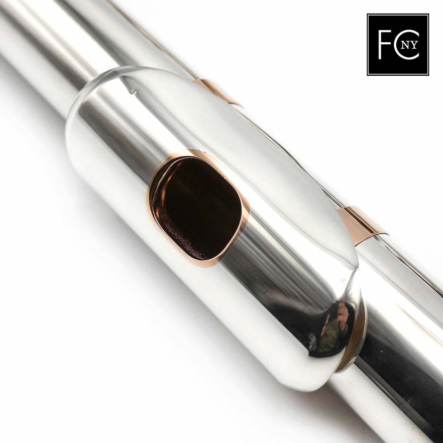 Powell Custom #797 - Silver flute, inline G, C footjoint, Geoghegan Headjoint