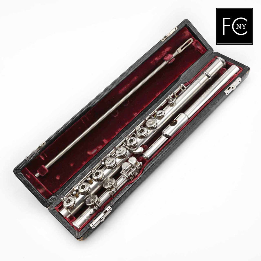 Powell Custom #797 - Silver flute, inline G, C footjoint, Geoghegan Headjoint