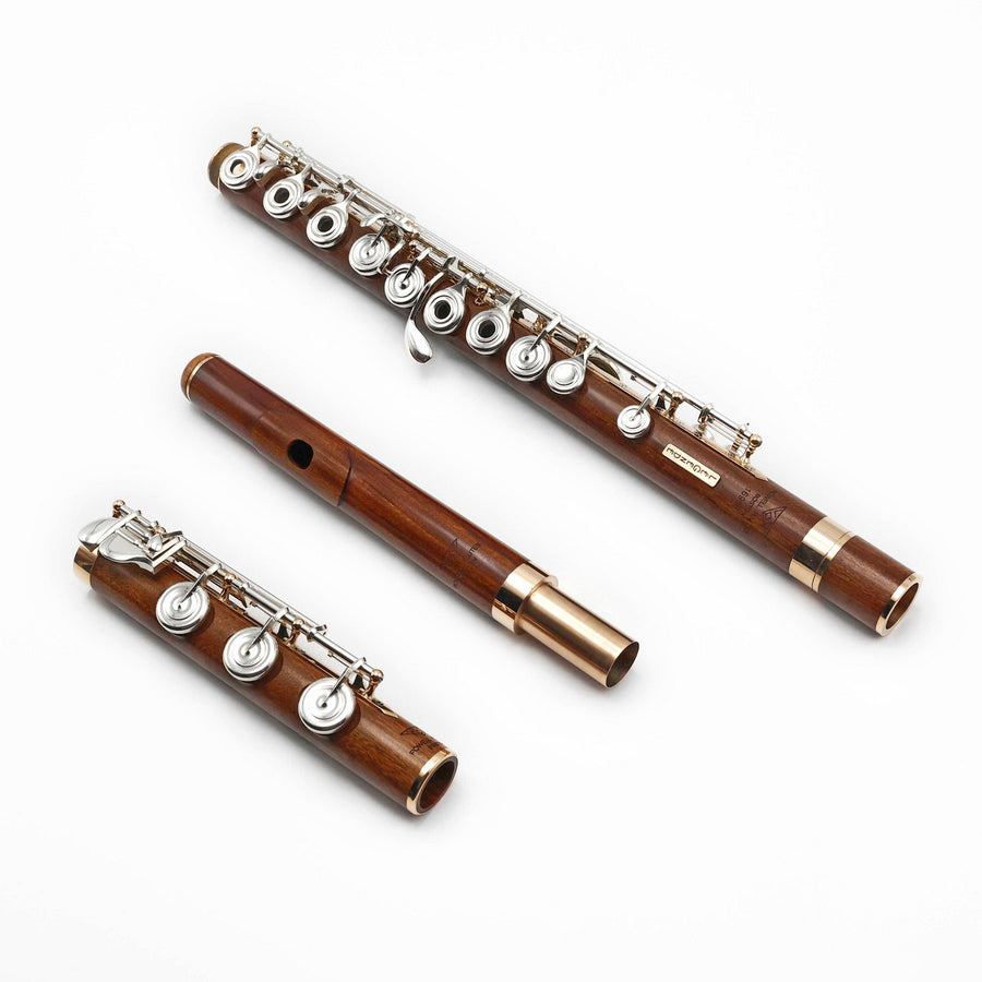 Verne Q. Powell Handmade Custom Flute Légende in Mopane Wood - New