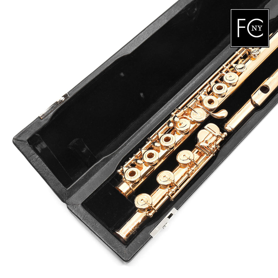 Verne Q. Powell Handmade Custom Flute in 14K Gold with Gold Mechanism  New 
