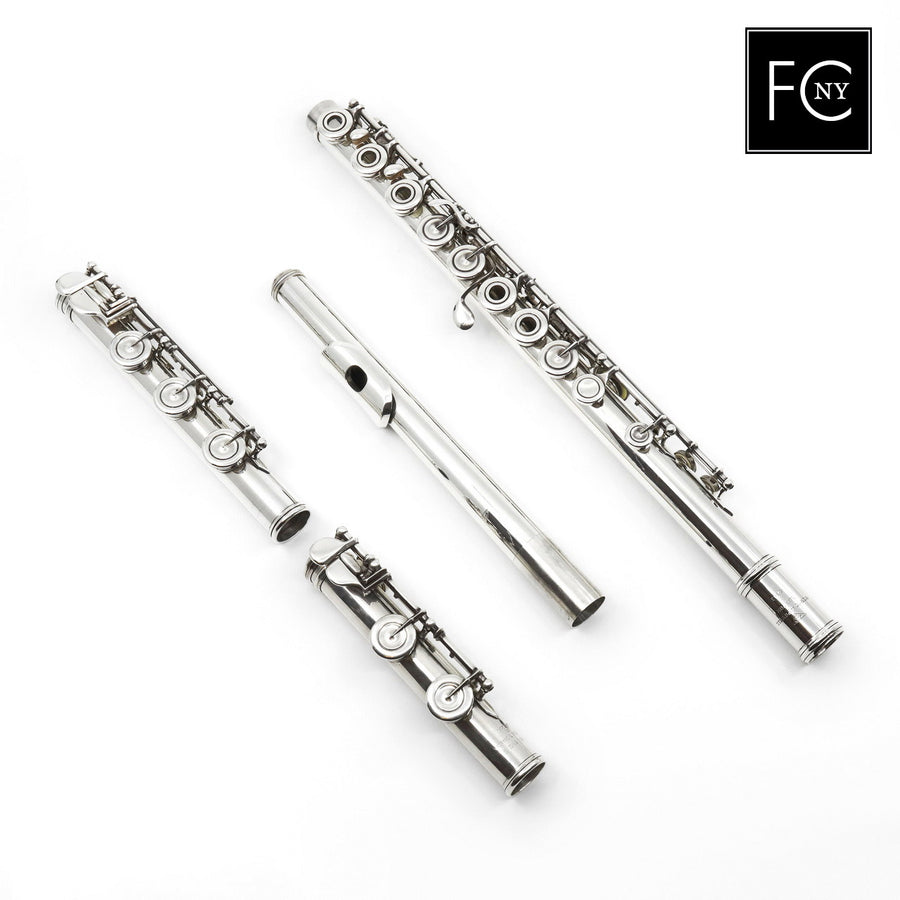 Powell Custom #4463 - Silver flute, inline G, B and C footjoint