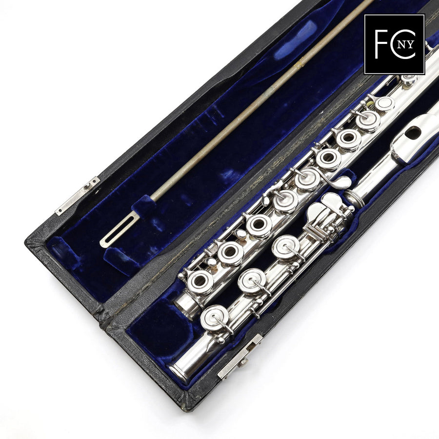 Powell Custom #4463 - Silver flute, inline G, B and C footjoint