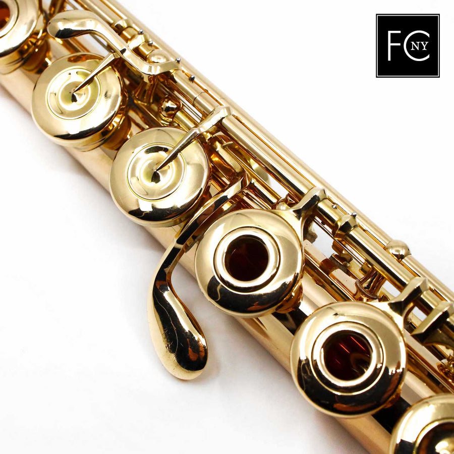 Sankyo Prima #6571 - 14K gold flute, inline G, C footjoint