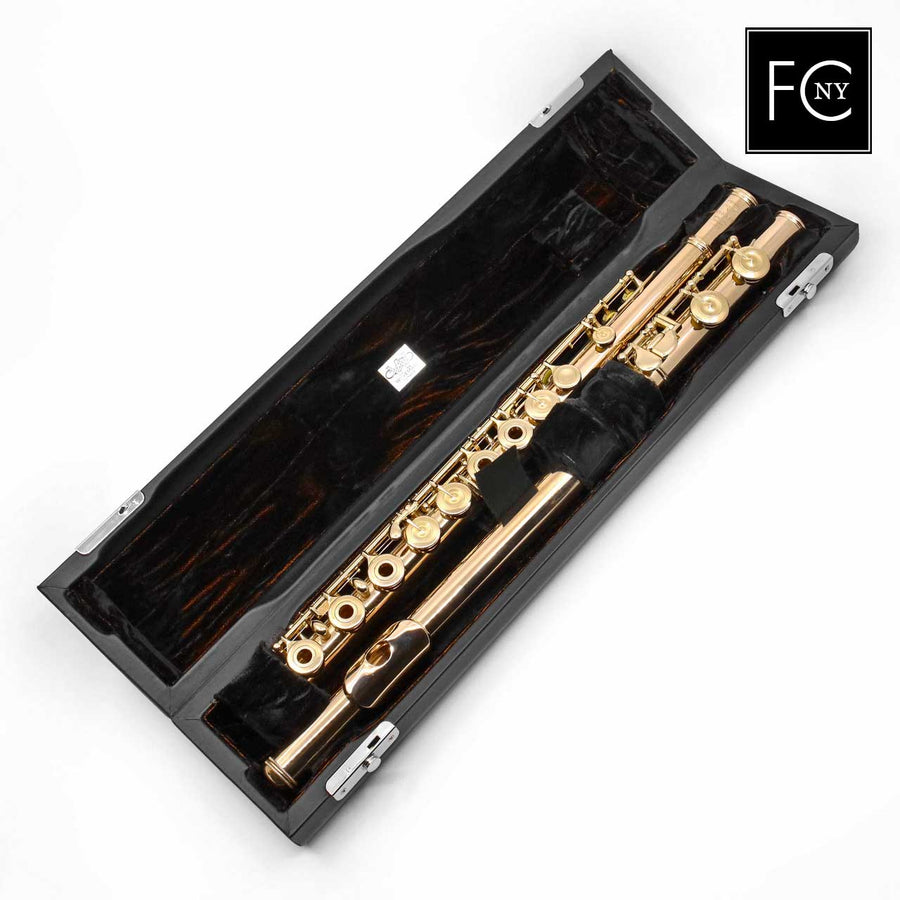 Sankyo Prima #6571 - 14K gold flute, inline G, C footjoint
