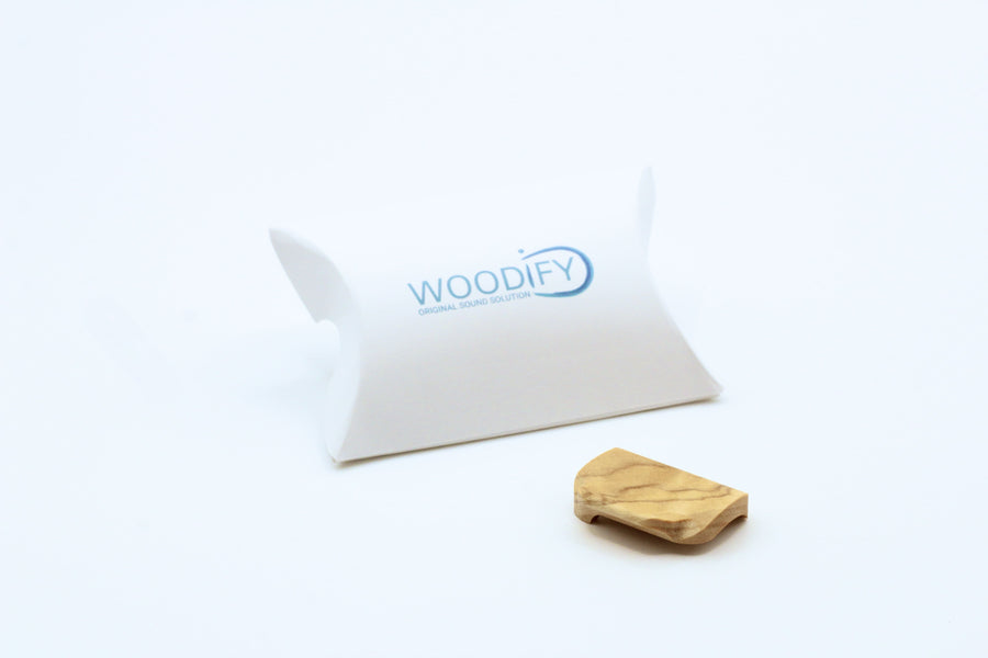 Woodify Twig Thumb Rest - Venetian Olive Wood