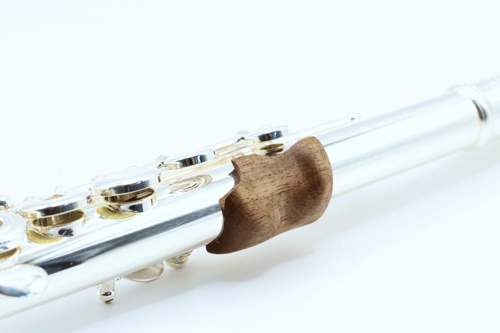 Woodify Wave Finger Rest - Walnut