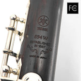 Yamaha Handmade Flute Models 894HW in Grenadilla Wood - New (Rebate Available!)